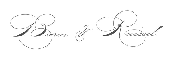 Born & Raised Studio logo